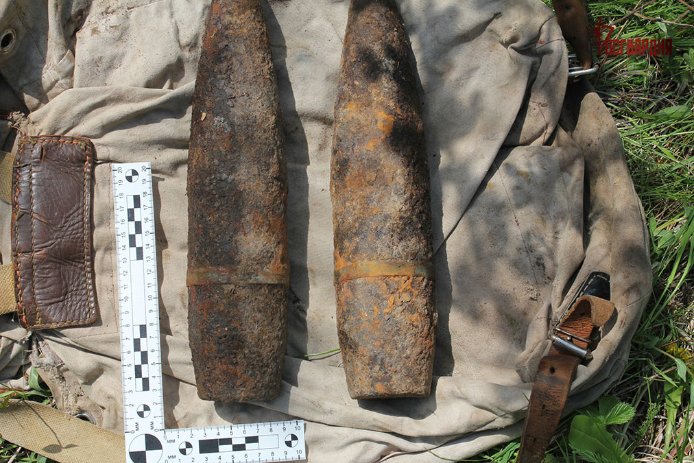 В Брянской области обезвредили боеприпасы времён Великой Отечественной войны