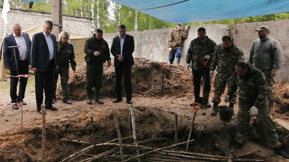 На месте концлагеря «Дулаг-142» в Брянске стартовали поисковые работы