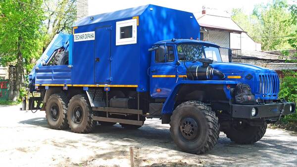 Брянское лесничество оборудовали уникальной передвижной мастерской