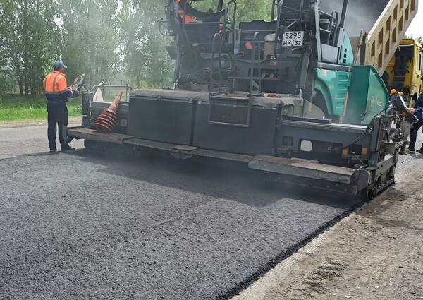 В Брянской области идет ремонт автодороги Брянск — Дятьково — граница Калужской области
