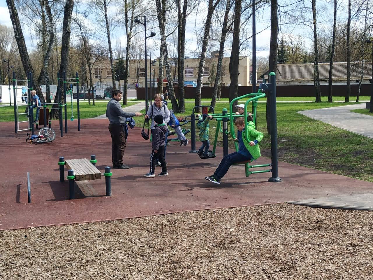 Выходные дни брянцы провели в парках