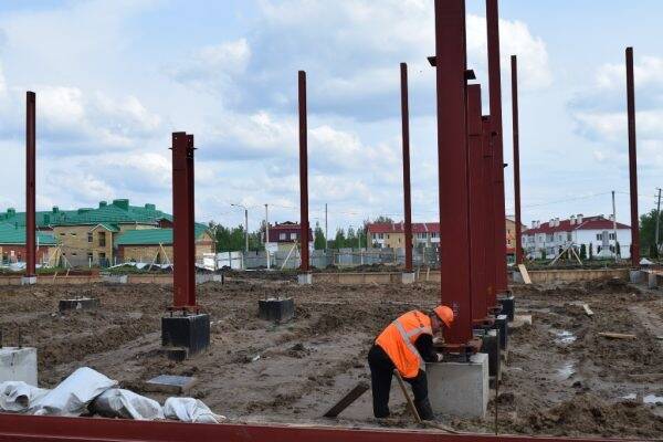 В брянских Выгоничах строительство ФОКа продолжается