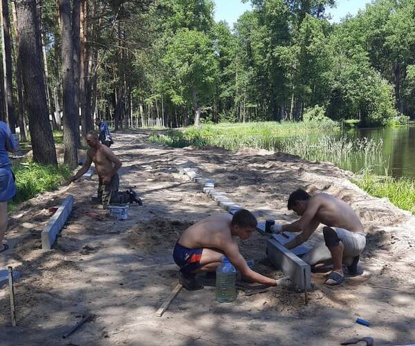 В брянской Унече у старого озера построят набережную