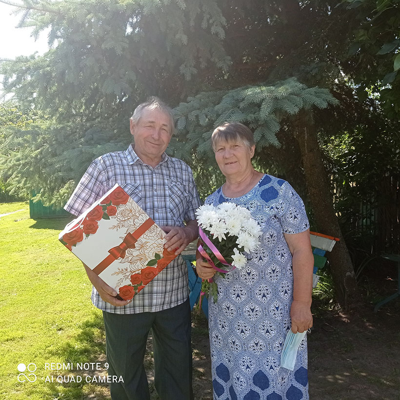 Золотую свадьбу отметили в День семьи, любви и верности