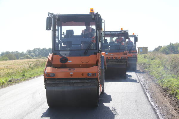 В Брянской области завершен капремонт дороги «Брянск-Смоленск»-Теменичи»