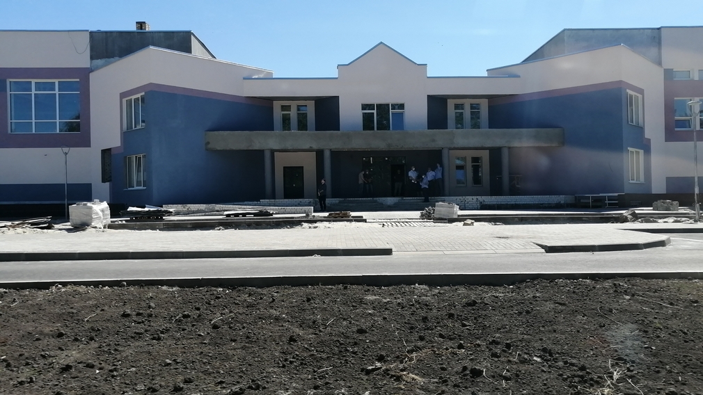 В брянской Бежице продолжается строительство СОКа с бассейном