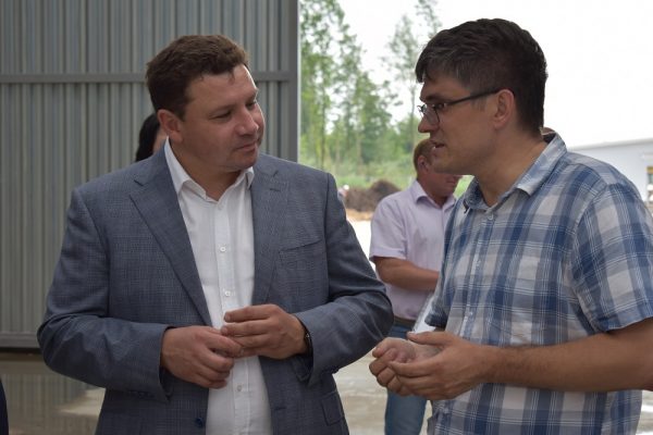 Эксперт ОНФ Н.Н.Алексеенко проинспектировал строительство мусоросортировочной станции в Сураже