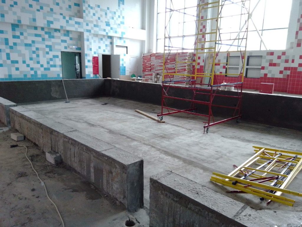 В  Брянске завершено на 85 процентов  строительство Дворца единоборств