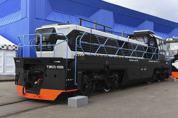 Тепловозы БМЗ представлены на международной выставке