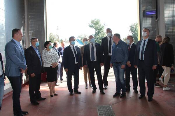 В Брасовском районе открыли очистные сооружения ООО «Брасовские сыры»