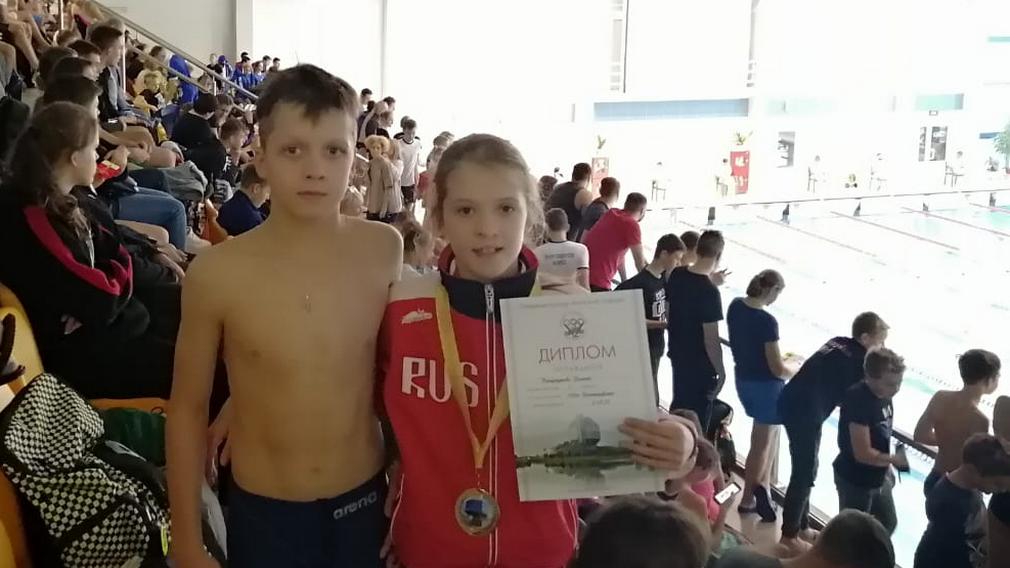 Юные пловцы из Дятьково Брянской области стали призерами соревнований