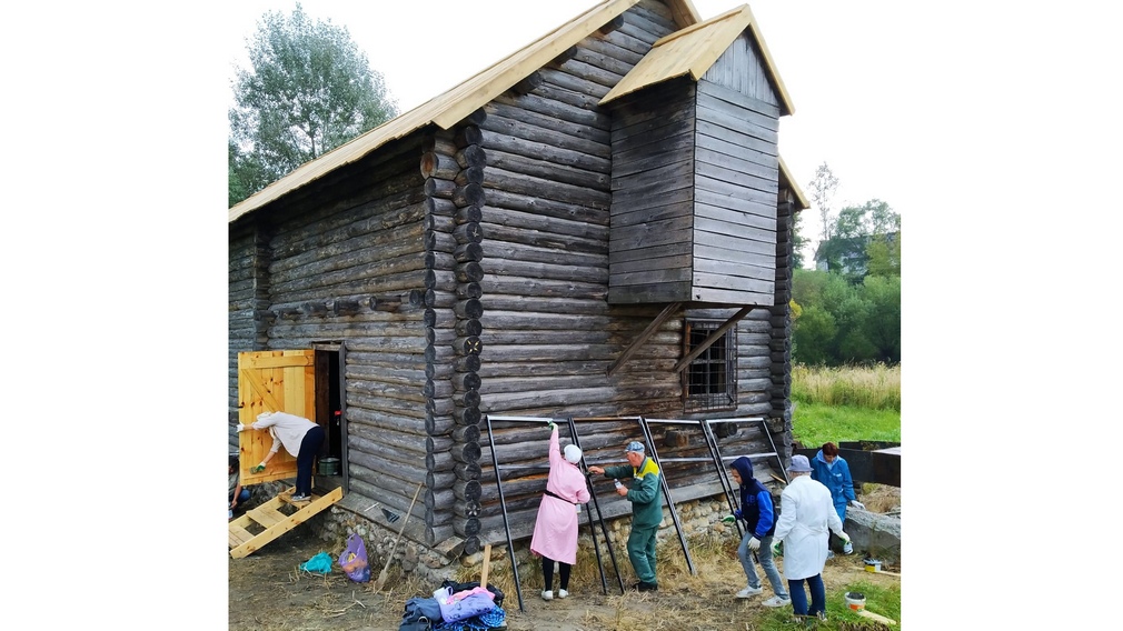 Крышу водяной мельницы отремонтировали в музее-заповеднике Ф.И.Тютчева — в селе Овстуг
