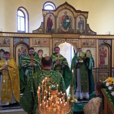 Благочинный Карачевского церковного округа принял участие в торжествах по случаю престольного праздника храма в  брянской Суземке