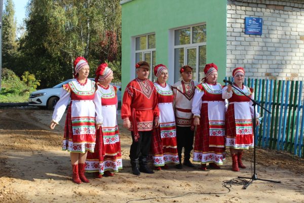 В Дубровском районе после капитального ремонта  состоялось торжественное открытие  сельского Дома культуры