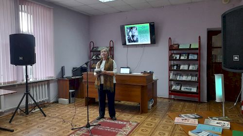 В Карачевской районной библиотеке был организован «Открытый микрофон» в рамках пятых Мехедовских чтений