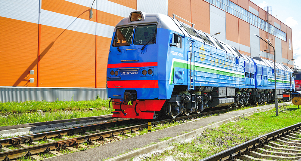 Брянские магистральные грузовые тепловозы отправились в Узбекистан