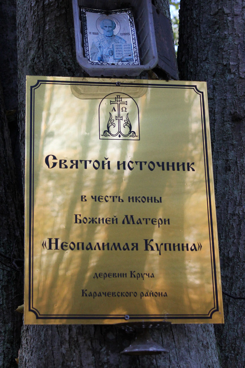 В Карачевском благочинии в честь иконы Божией Матери «Неопалимая Купина» освящен святой источник