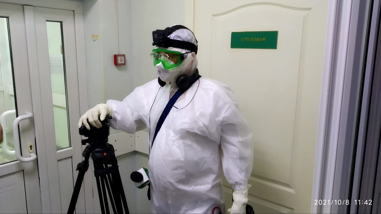 Брянский журналист  о буднях «красной зоны» расскажет