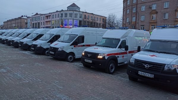В Карачевской  райбольнице – новый автомобиль скорой помощи