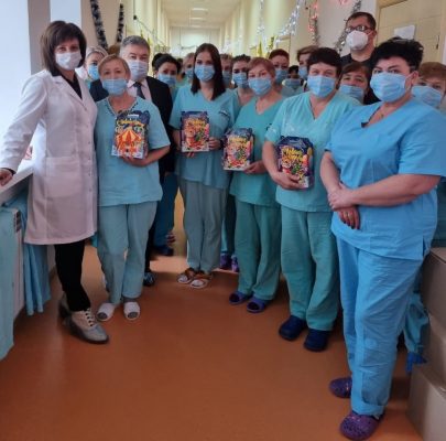 В брянской Унече прошла акция «Спасибо врачам!»