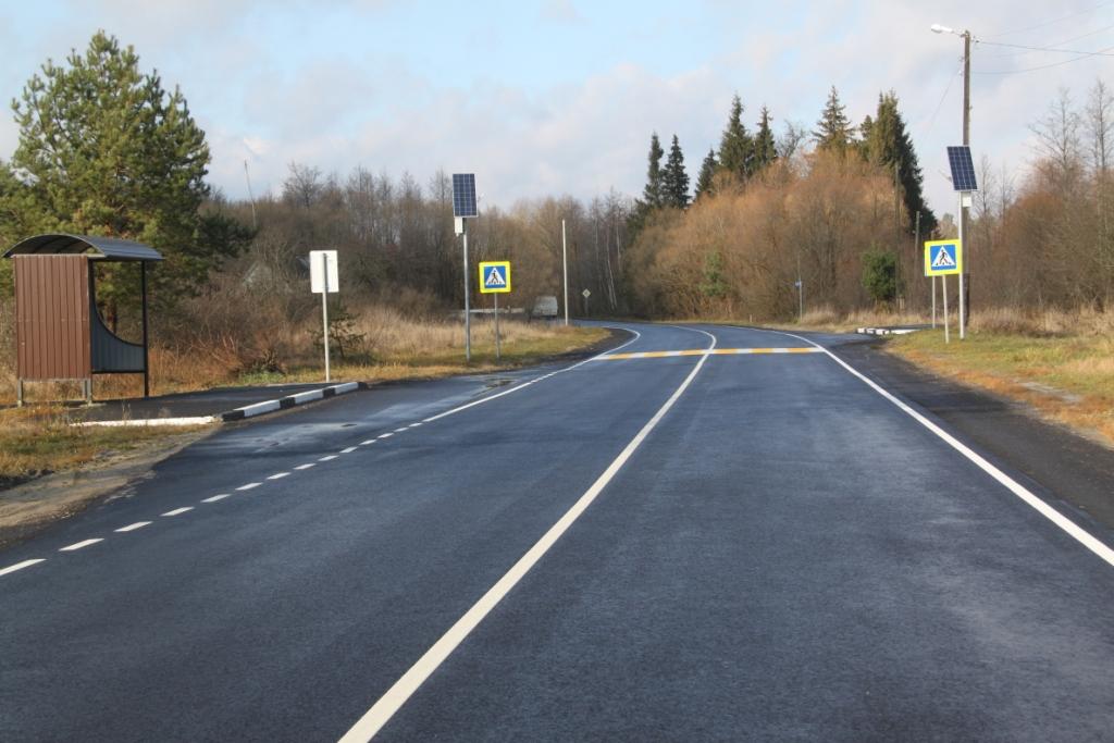 В Брянской области завершены работы, запланированные к реализации по дорожному нацпроекту на 2021 год