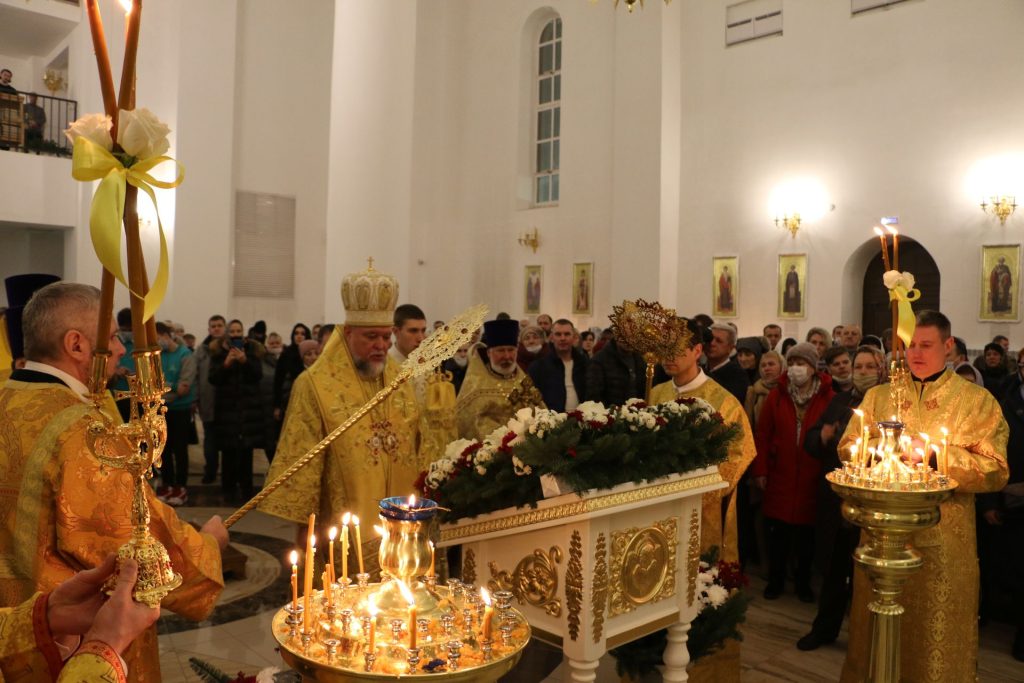 Брянский губернатор Александр Богомаз встретил Рождество в Клинцах