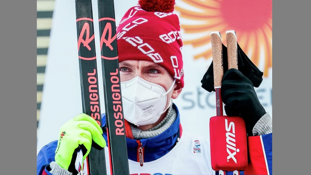 На Первом канале покажут документальный фильм про брянского лыжника Александра Большунова