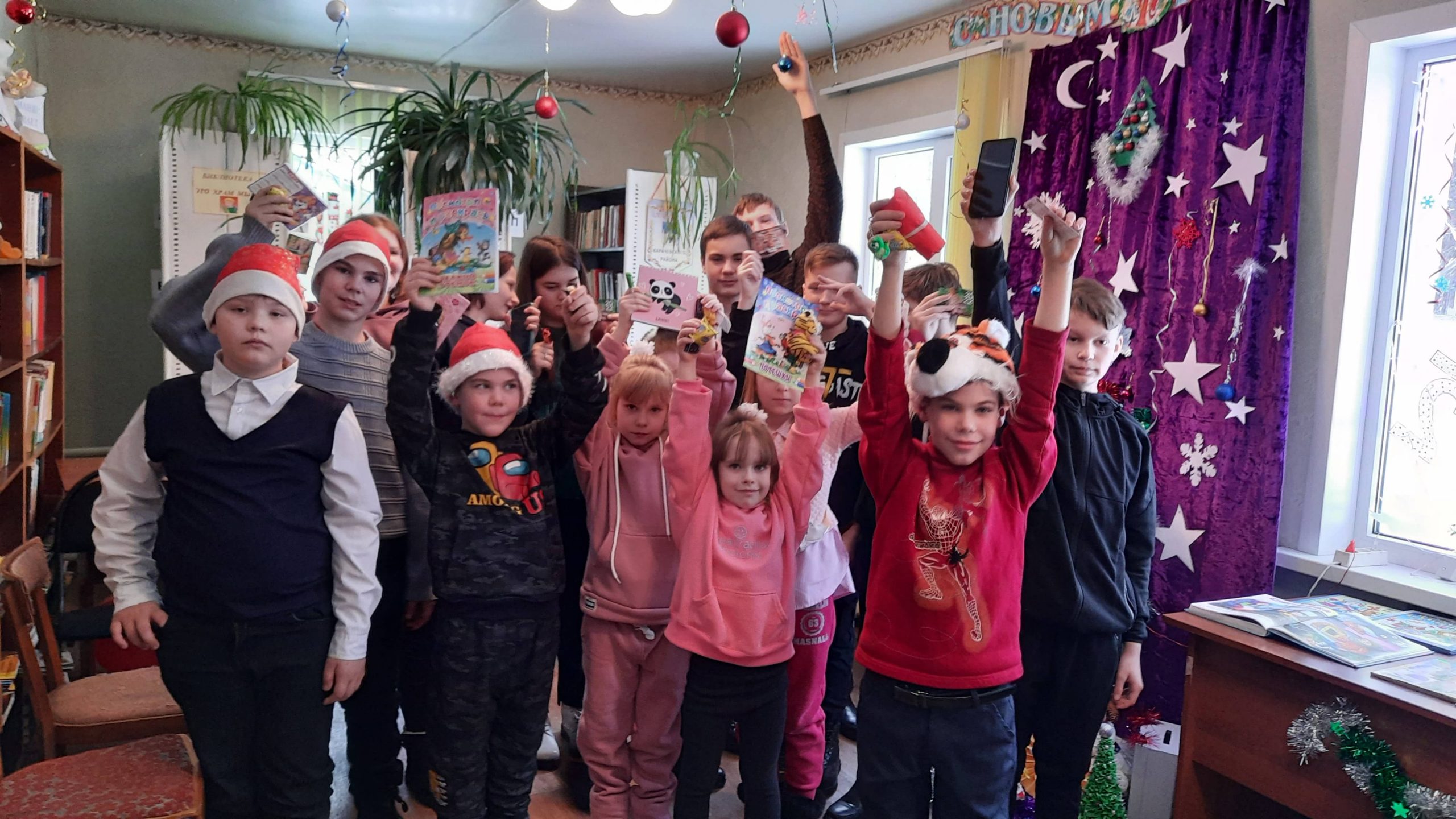 В Согласинской библиотеке прошла игровая программа для детей