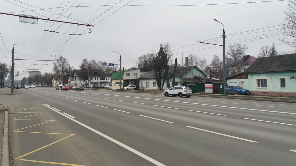 В Брянске сделали ремонт  дорог, ведущих к городским достопримечательностям