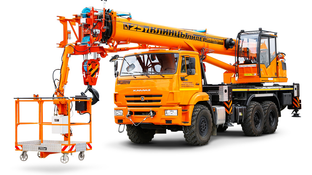 Модели автокранов брянской  торговой марки » Клинцы» — одни из лидеров в РФ