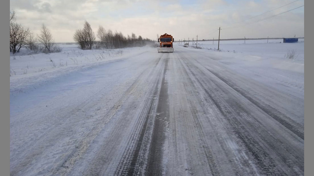 В Брянской области ведется работа по устранению последствий снегопадов