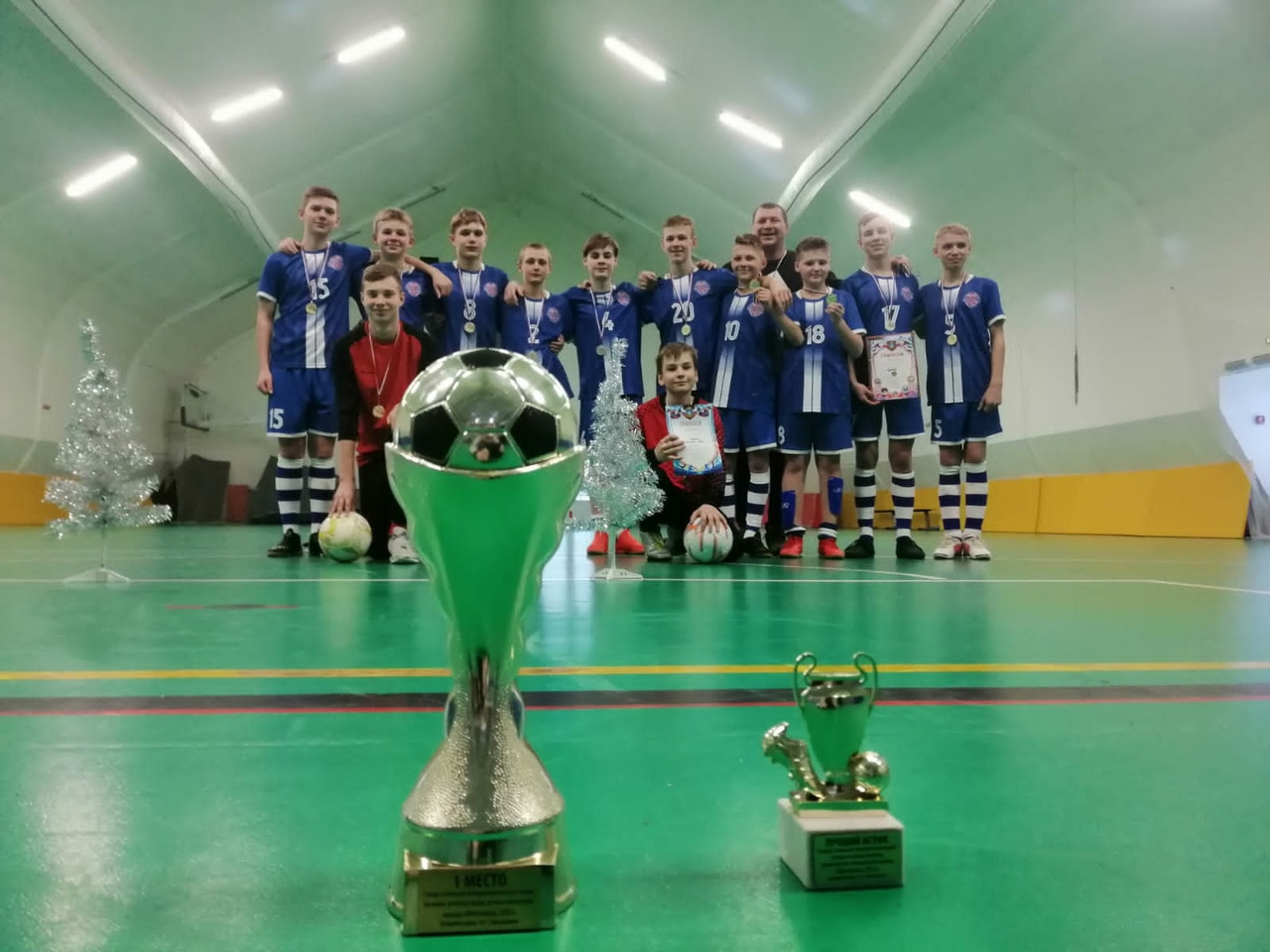 Юные карачевские футболисты одержали победу