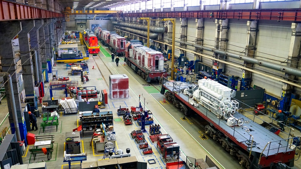 Брянский машиностроительный завод модернизировал производство маневровых тепловозов