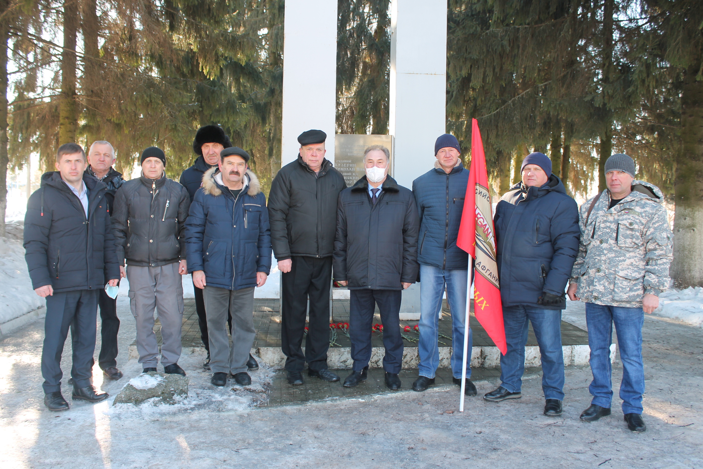 В Карачевском районе отметили 33-ю годовщину вывода Советских войск из Афганистана
