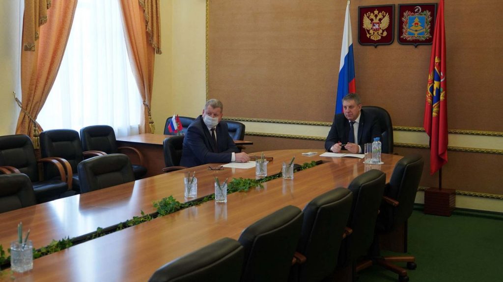 В брянском селе Журиничи школа-сад построена на 65%