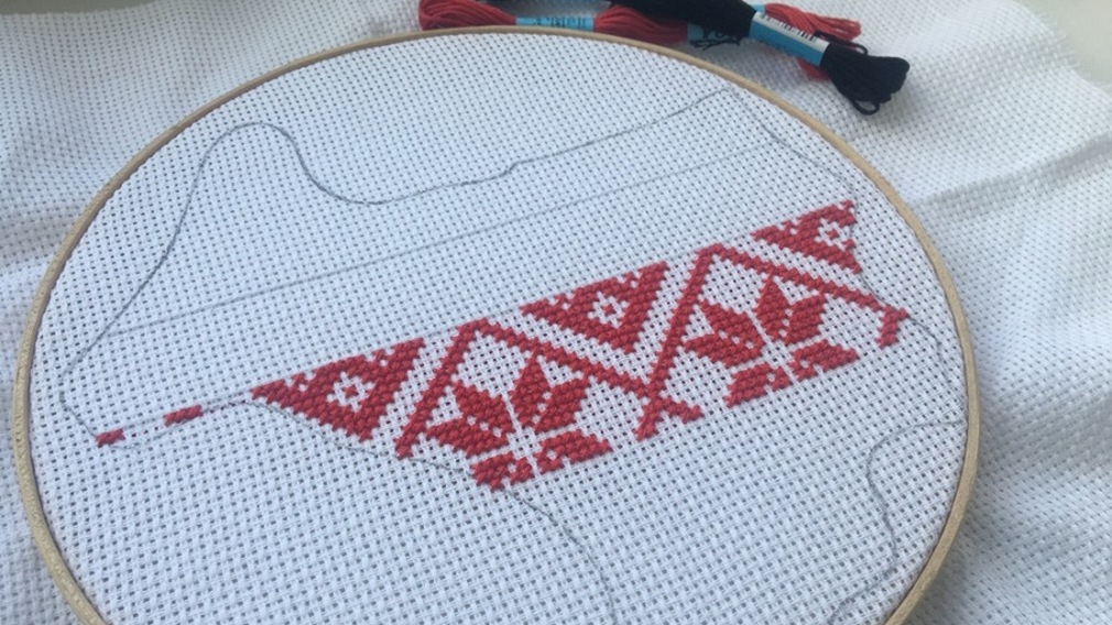 Брянскую область вышьют на карте России