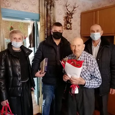 95 лет лет отметил брянский ветеран