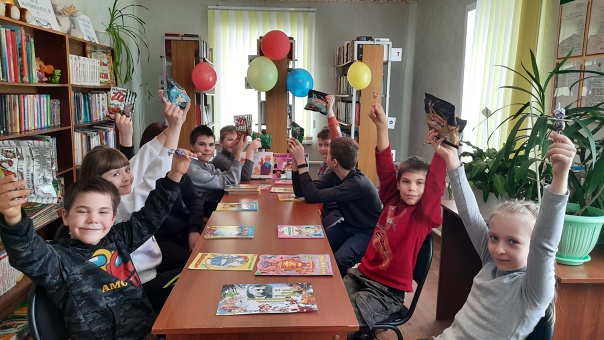 В Согласинской сельской библиотеке прошла литературная игра-путешествие «В гости к дедушке Корнею»