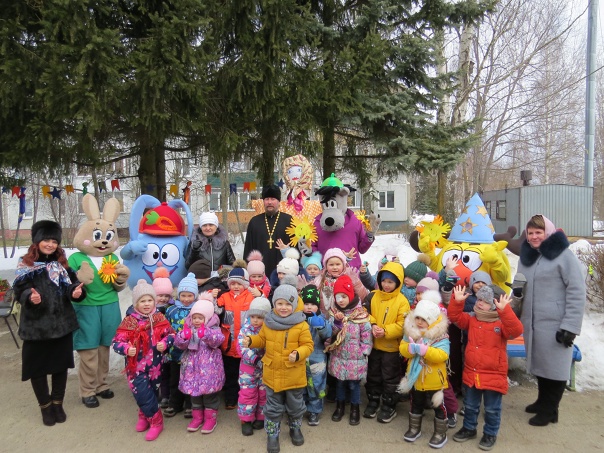 В карачевском детсаду «Родничок» праздновали Масленицу