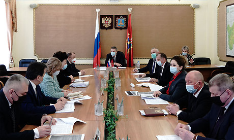 Губернатор Брянской области Александр Богомаз провел совещание со своими заместителями