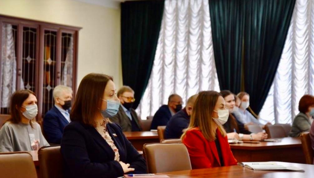 В Брянском госуниверситете прошла встреча с главным федеральным инспектором по региону Андреем Дьячуком