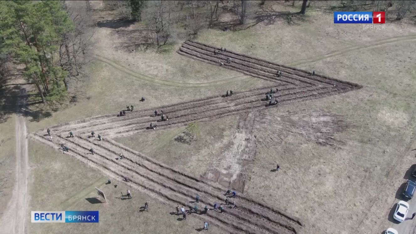 В Брянске прошла всероссийская акция «Сад памяти»