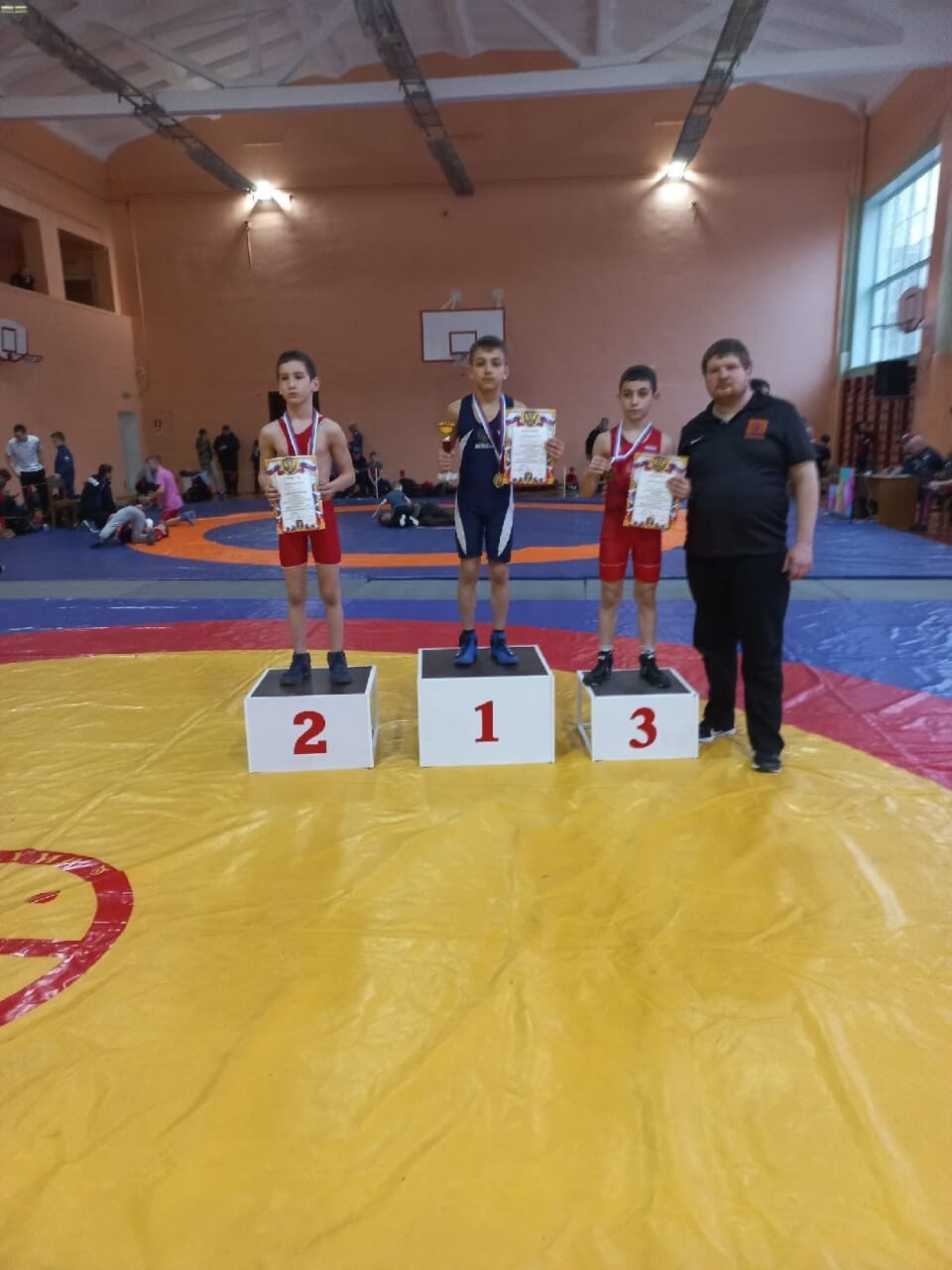   Карачевцы – призеры по вольной борьбе