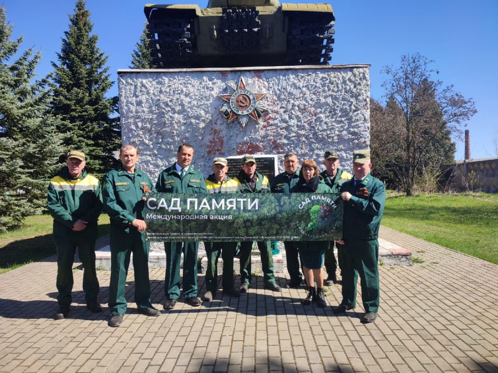 В лесничествах Брянской области проходит патриотическая акция «Сад памяти»