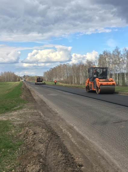 В Брянской области по дорожному нацпроекту ведется ремонт социально-значимых автодорог