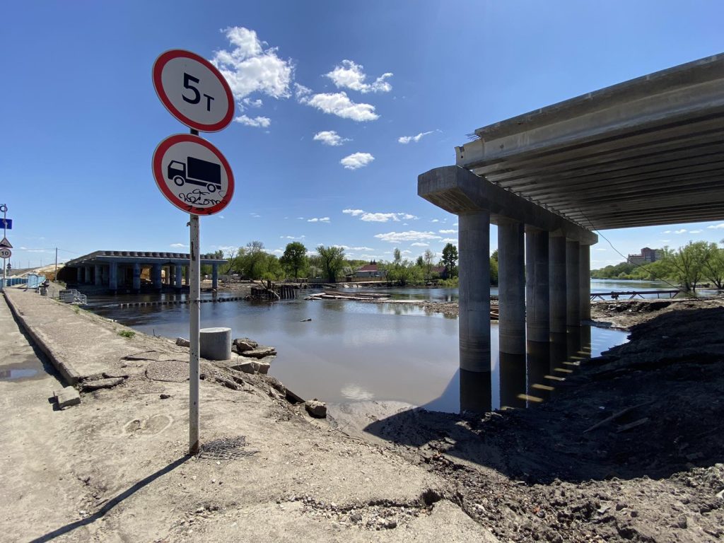 В Брянске начался второй этап возведения автомобильной дороги — защитной дамбы «Брянск I-Брянск II»