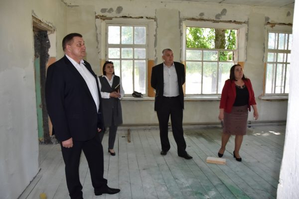 В брянском Мглине начался капремонт школы № 1