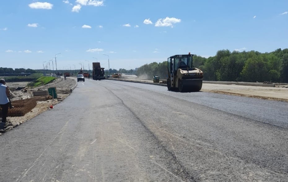 2-ой этап строительства автомобильной дороги-дамбы Брянск-1 — Брянск-2 продолжается