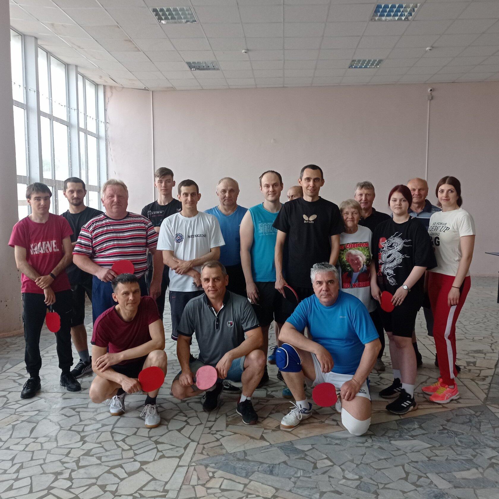 Чемпионат по настольному теннису прошел в Карачеве