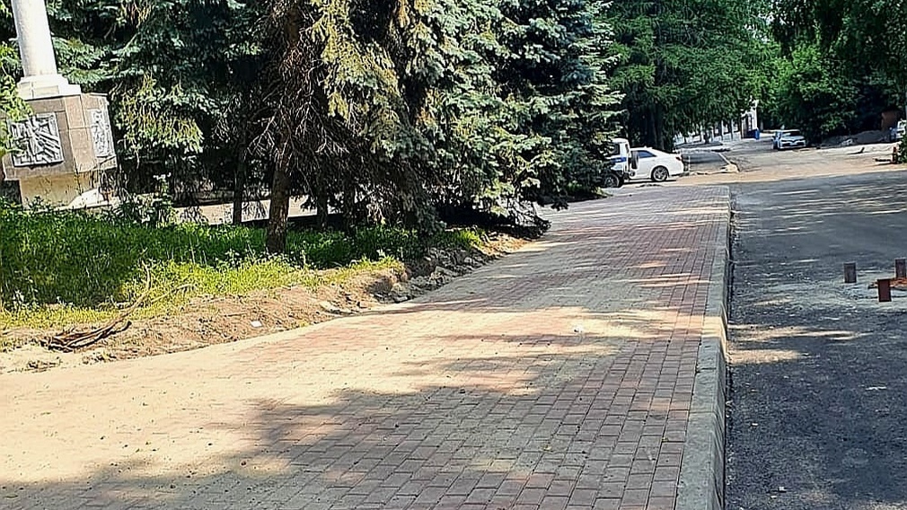   Ремонт улицы Пролетарской в Брянске продолжается